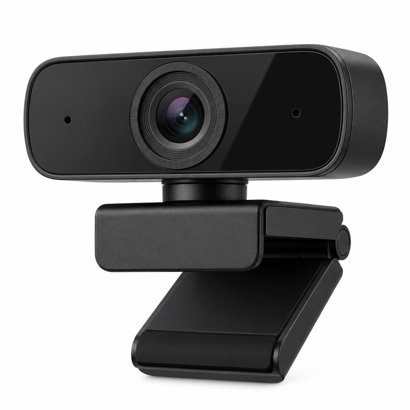 Webcam HD 720p com Microfone